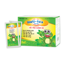 Thực phẩm bảo vệ sức khỏe: HATI-TUX SYRUP